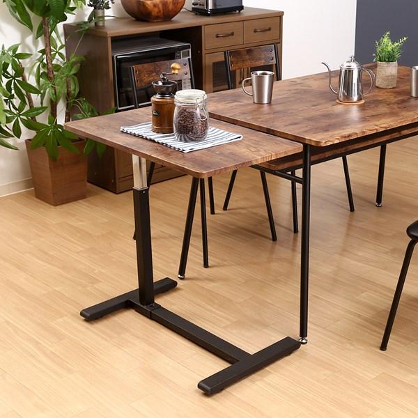 不二貿易 ガス昇降テーブル(隠シキャスター付) ナビア 51661 14656 【代引・日時指定・キャンセル不可・北海道沖縄離島配送不可】-お取リ寄せ- | 不二貿易 | 05