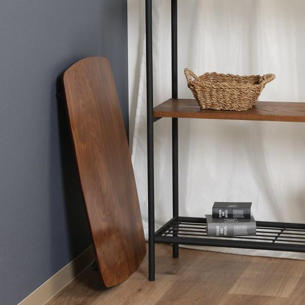 不二貿易 折レ脚ローテーブル トロン 7050 MBR HH-7050 MBR 15236 【代引・日時指定・キャンセル不可・北海道沖縄離島配送不可】-お取リ寄せ- | 不二貿易 | 04