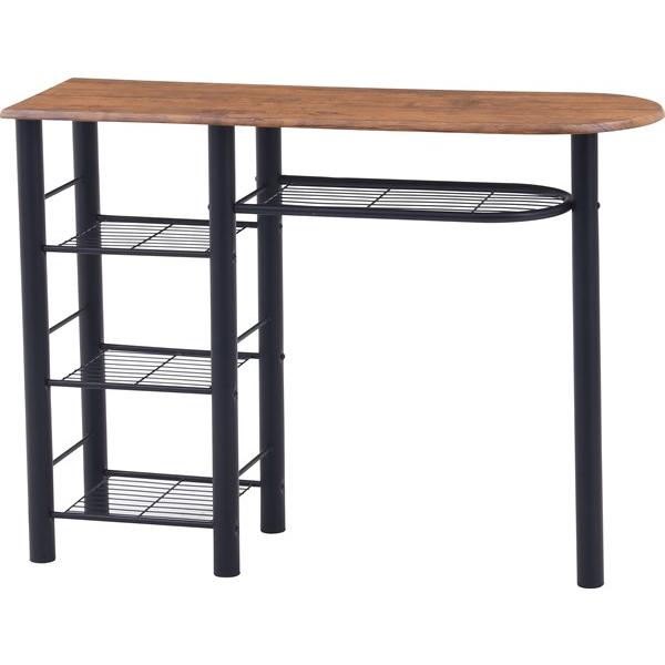 不二貿易 カウンターテーブルチェアセット3点BR 95247 TH3043-1 19363 【代引・日時指定・キャンセル不可・北海道沖縄離島配送不可】-お取リ寄せ- | 不二貿易 | 07