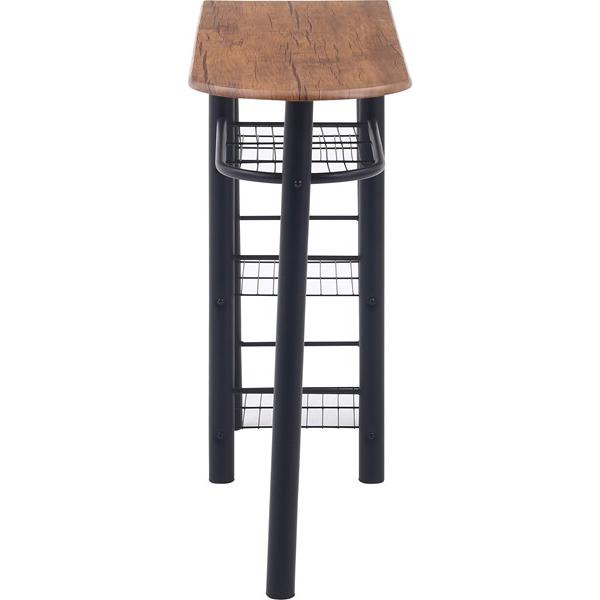 不二貿易 カウンターテーブルチェアセット3点BR 95247 TH3043-1 19363 【代引・日時指定・キャンセル不可・北海道沖縄離島配送不可】-お取リ寄せ- | 不二貿易 | 09