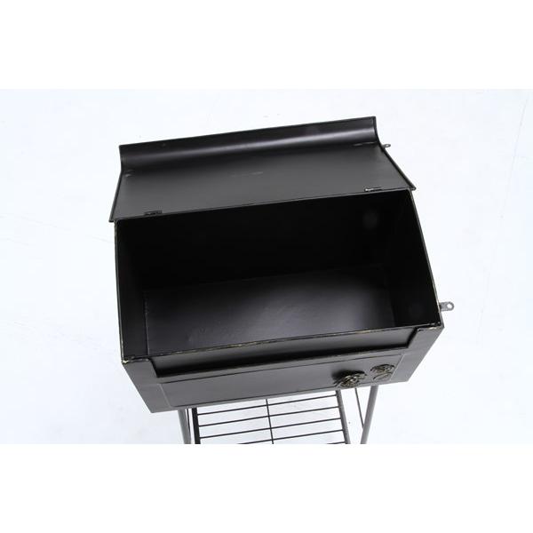 不二貿易 ガーデンポスト(オブジェ) ローズ ブラック 横型  35500 【代引・日時指定・キャンセル不可・北海道沖縄離島配送不可】-お取リ寄せ- | 不二貿易 | 04