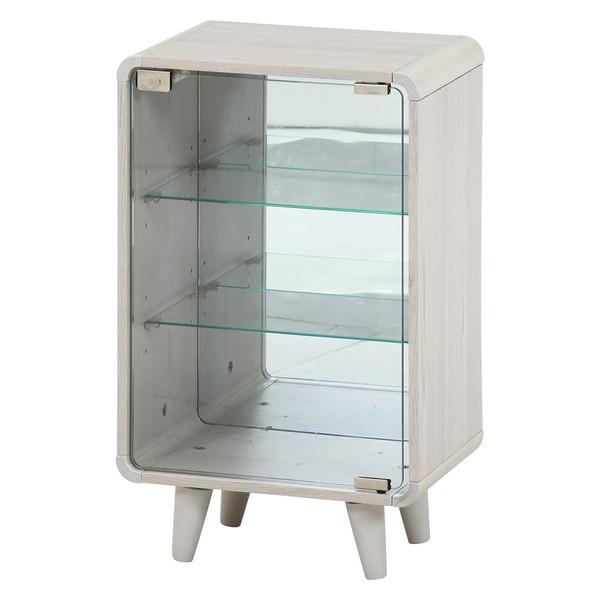 不二貿易 コレクションシェルフ クレール ミドル ホワイトウォッシュ 商品CD52298 【代引・日時指定・キャンセル不可・北海道沖縄離島配送不可】 -お取リ寄せ- | 不二貿易