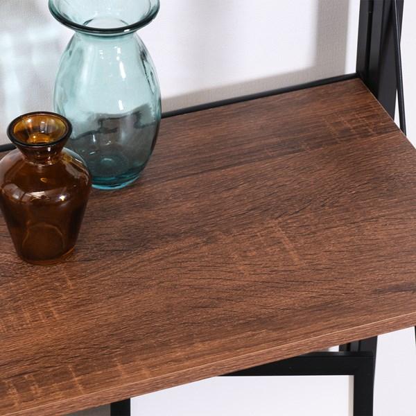 不二貿易 折りたたみシェルフ アロン5段 BR FBC986-B 73644 【代引・日時指定・キャンセル不可・北海道沖縄離島配送不可】-お取リ寄せ- | 不二貿易 | 05