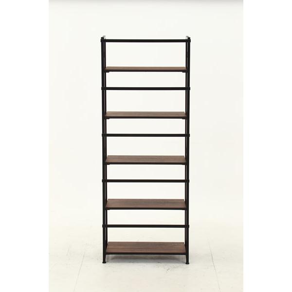 不二貿易 折りたたみシェルフ アロン5段 BR FBC986-B 73644 【代引・日時指定・キャンセル不可・北海道沖縄離島配送不可】-お取リ寄せ- | 不二貿易 | 08