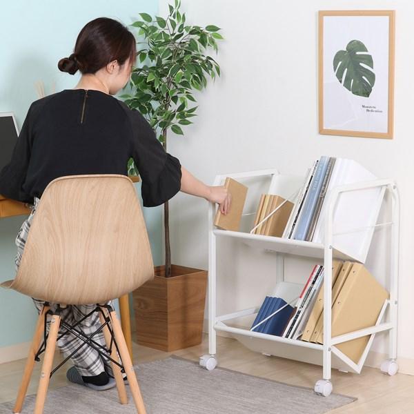 不二貿易 ファイルワゴン2段 TG-2 83983 【代引・日時指定・キャンセル不可・北海道沖縄離島配送不可】-お取リ寄せ- | 不二貿易 | 02