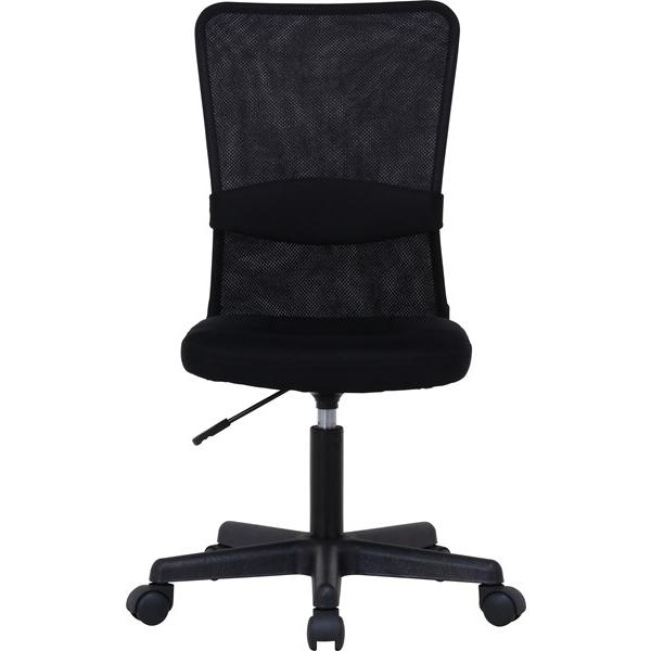 不二貿易 メッシュバックチェアー ハンター BK H-298F BK 90866 【代引・日時指定・キャンセル不可・北海道沖縄離島配送不可】-お取リ寄せ- | 不二貿易 | 01