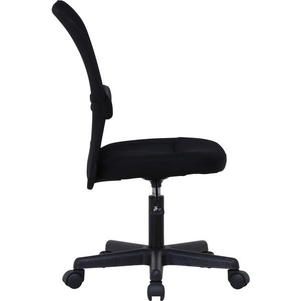 不二貿易 メッシュバックチェアー ハンター BK H-298F BK 90866 【代引・日時指定・キャンセル不可・北海道沖縄離島配送不可】-お取リ寄せ- | 不二貿易 | 04