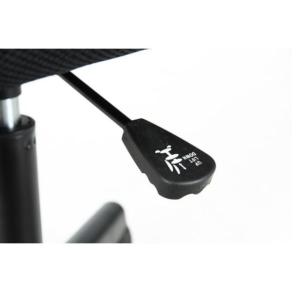 不二貿易 メッシュバックチェアー ハンター 肘付 BK H-298FA BK 90870 【代引・日時指定・キャンセル不可・北海道沖縄離島配送不可】-お取リ寄せ- | 不二貿易 | 05