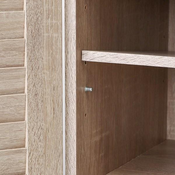 不二貿易 ルーバー&ミラー付キシューズボックス60幅 WHO  86191 【代引・日時指定・キャンセル不可・北海道沖縄離島配送不可】-お取リ寄せ- | 不二貿易 | 04