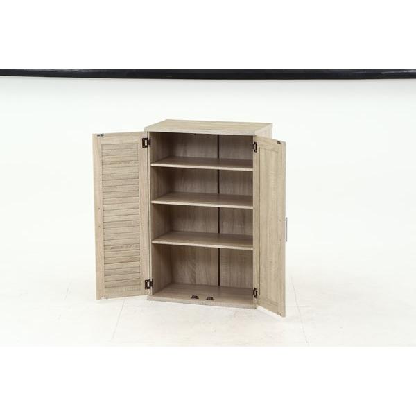 不二貿易 ルーバー&ミラー付キシューズボックス60幅 WHO  86191 【代引・日時指定・キャンセル不可・北海道沖縄離島配送不可】-お取リ寄せ- | 不二貿易 | 06