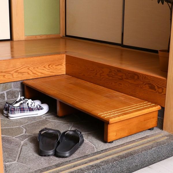 不二貿易 玄関台 90cm 90-35135 90-35135 88990 【代引・日時指定・キャンセル不可・北海道沖縄離島配送不可】-お取リ寄せ- | 不二貿易 | 01
