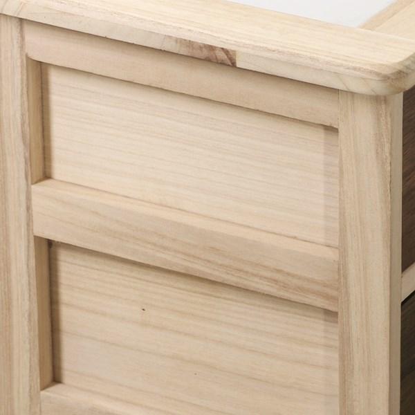 不二貿易 桐製 マルチカラフル5段ボックス シンクエ 2 COLOR HF05-004 39625 【代引・日時指定・キャンセル不可・北海道沖縄離島配送不可】-お取リ寄せ- | 不二貿易 | 03