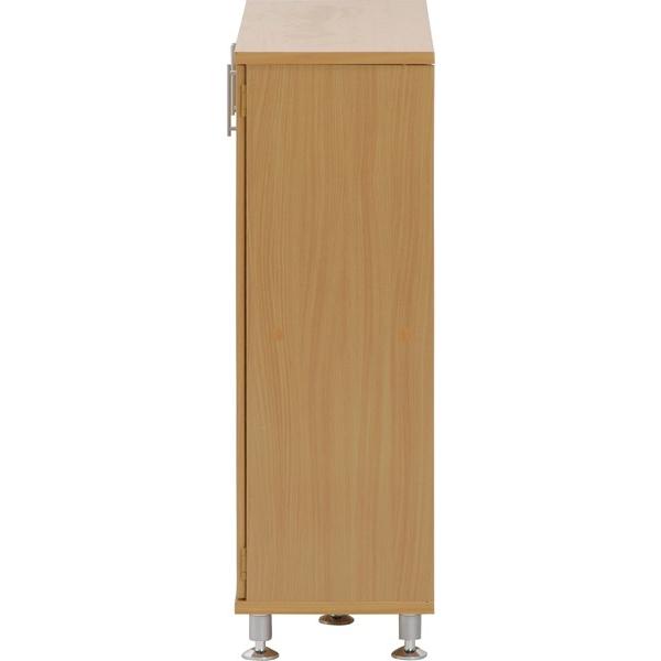 不二貿易 ルーバーシューズボックス ワイド ナチュラル  96564 【代引・日時指定・キャンセル不可・北海道沖縄離島配送不可】-お取リ寄せ- | 不二貿易 | 02