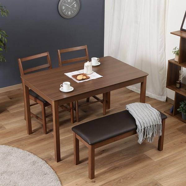 不二貿易 ダイニングベンチ モルト BR 6213-40-9535 98819 【代引・日時指定・キャンセル不可・北海道沖縄離島配送不可】-お取リ寄せ- | 不二貿易 | 01