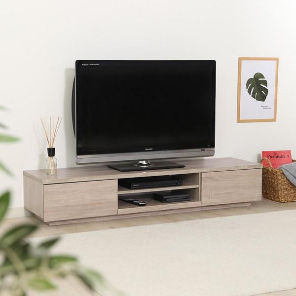 不二貿易 TVボード 150幅 ホワイトオーク TV-W150 99266 【代引・日時指定・キャンセル不可・北海道沖縄離島配送不可】-お取リ寄せ- | 不二貿易 | 01