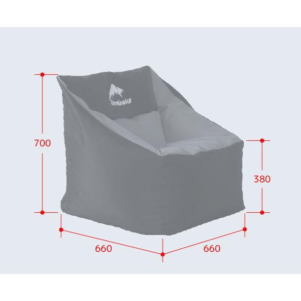 ソファ スクウェア ビーズソファ ブルー色【BL】 株式会社関家具 日本の老舗家具メーカーがつくったゲーミングギアブランド -お取り寄せ品- | 関家具 | 01