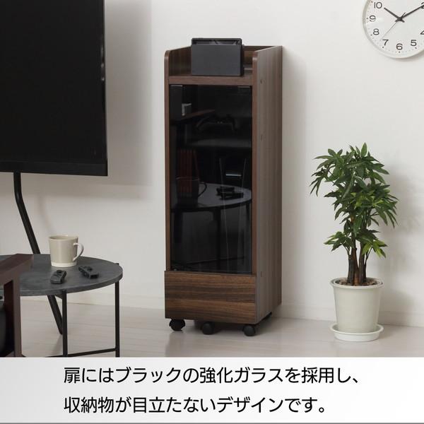 クロシオ ゲーム機ラック キャスター付 25237 【代引・日時指定・キャンセル不可・北海道沖縄離島配送不可】 -お取り寄せ- | クロシオ | 02