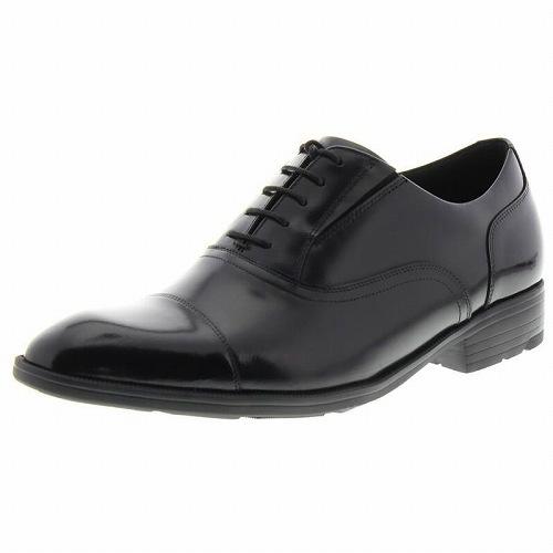 アシックス商事 texcy luxe(テクシーリュクス) ビジネスシューズ 本革 スニーカービズ メンズ TU-7002 ブラック 24.5cm -お取り寄せ品-