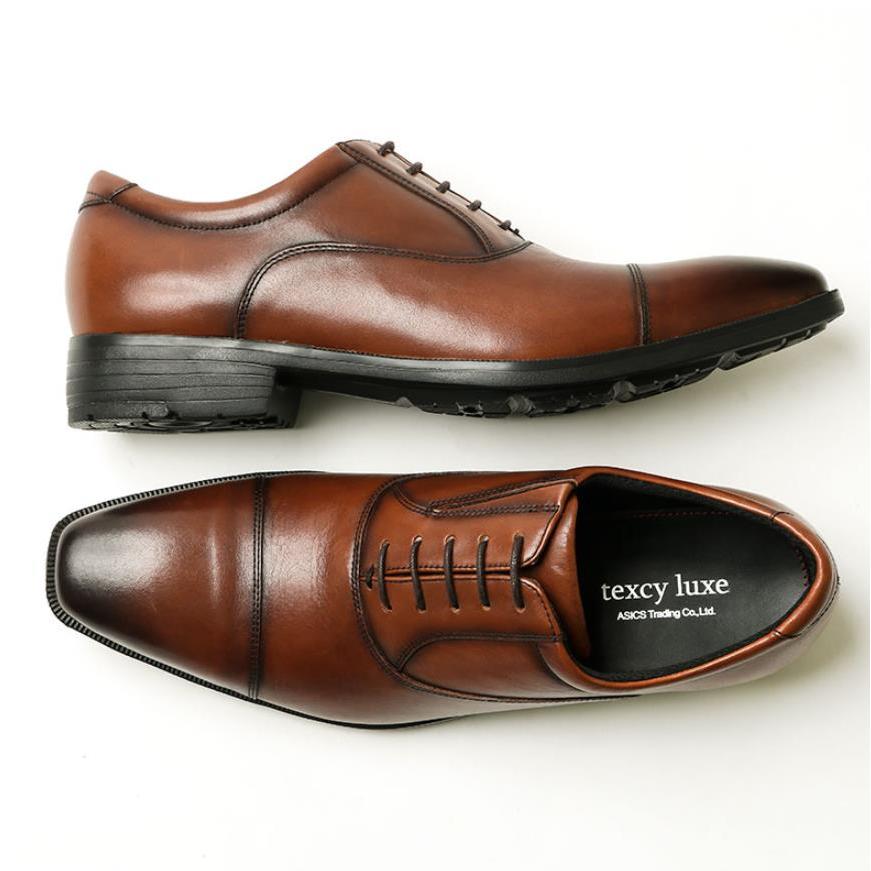 アシックス商事 texcy luxe(テクシーリュクス) ビジネスシューズ 本革 スニーカービズ メンズ TU-7010 ブラウン 25.0cm -お取り寄せ品- |  | 03