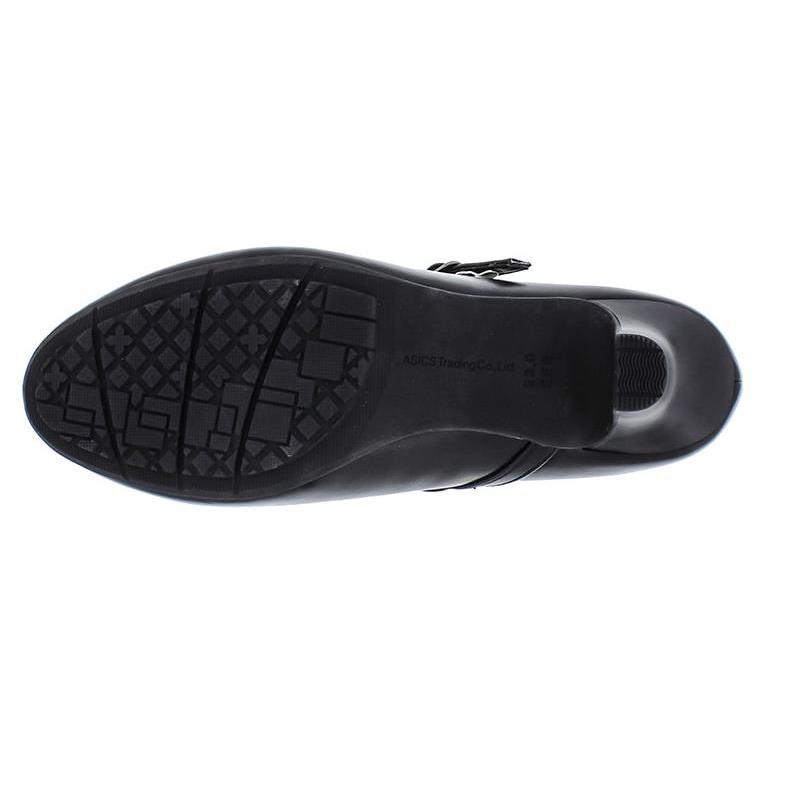 アシックス商事 Lady woker(レディワーカー) 5cmヒール ラウンドトゥ ストラップパンプス LO-17070 レディース ブラック 22.5cm -お取り寄せ品- |  | 04