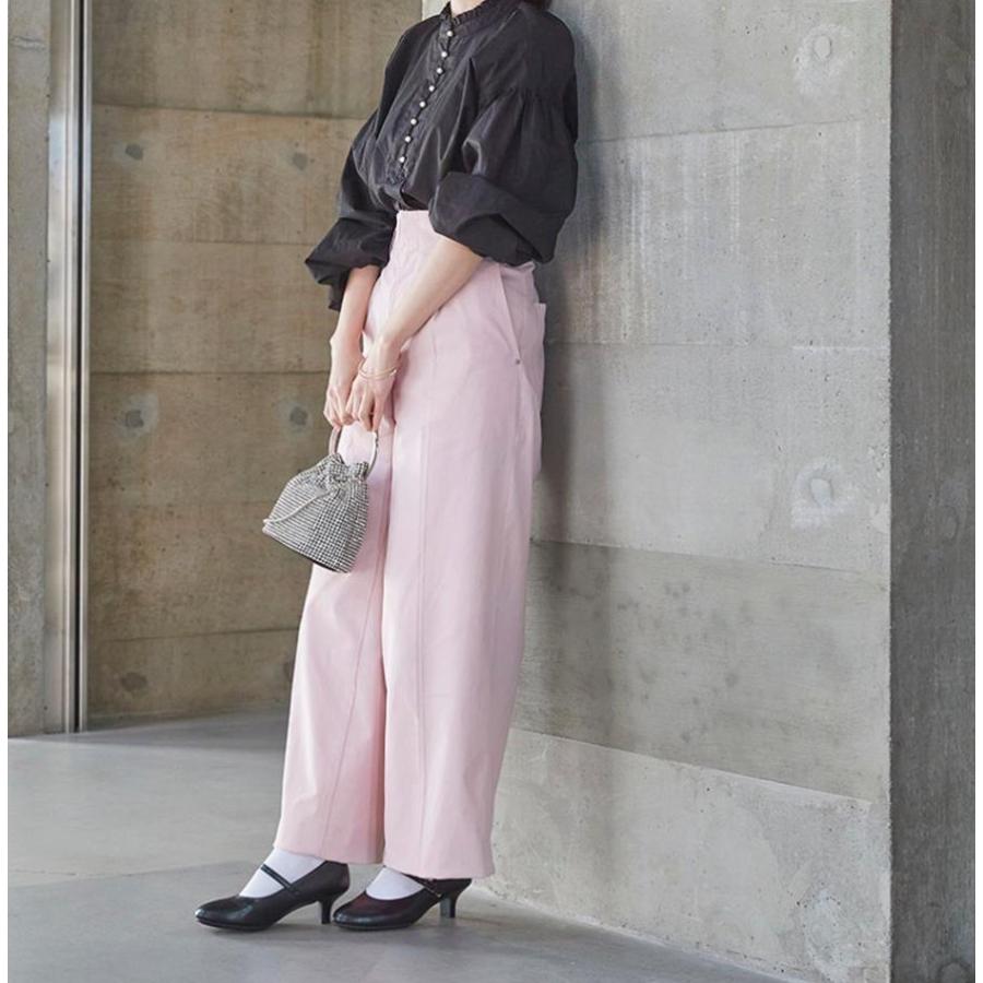 アシックス商事 Lady woker(レディワーカー) 5cmヒール ラウンドトゥ ストラップパンプス LO-17070 レディース ブラック 22.5cm -お取り寄せ品- |  | 05