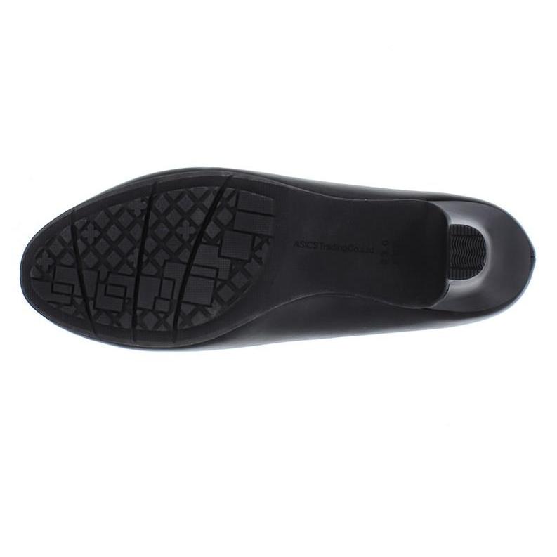 アシックス商事 Lady woker(レディワーカー) 5cmヒール ラウンドトゥ プレーンパンプス LO-17060 レディース ブラック 24.5cm -お取り寄せ品- |  | 04