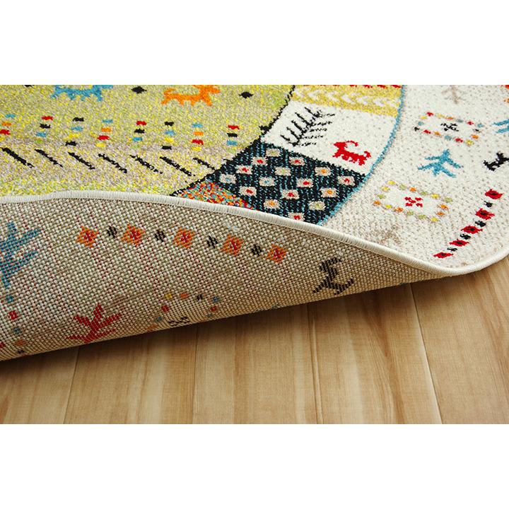 ウィルトンラグ イビサ トルコ製 ギャッベ柄｜イケヒコ公式通販 ラグ