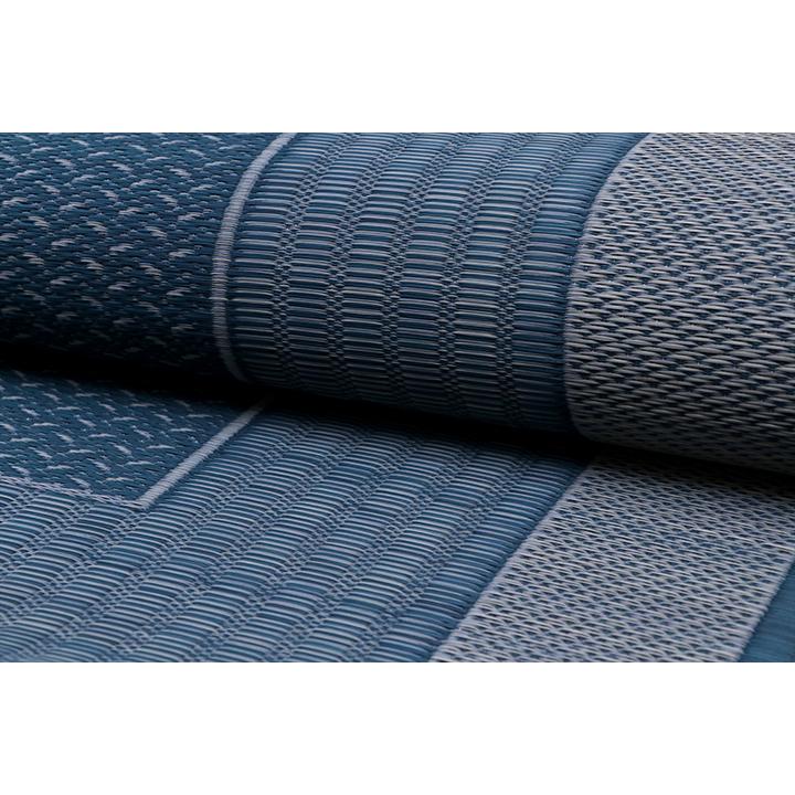 イケヒコ ラグ 国産 純国産 日本製 い草 モダン 抗菌防臭 自然素材 ネイビー 約176×230cm モダン ネイビー 8238910  -お取り寄せ品- | イケヒコ | 02