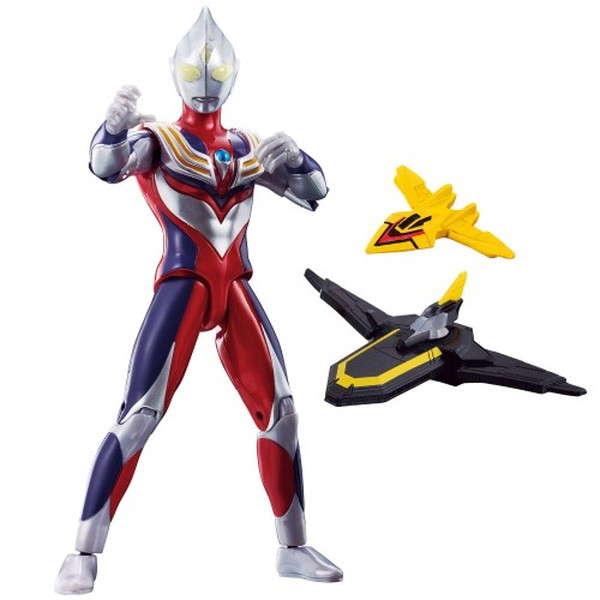 ウルトラアクションフィギュア ウルトラマンティガ マルチタイプ ガッツウイングセット おもちゃ -取り寄せ-  0389-4570118175090-ds 4570118175090-ds | 