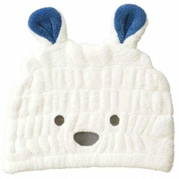 carari zooie 吸水アニマルキッズキャップ シロクマ  -お取り寄せ品- | 