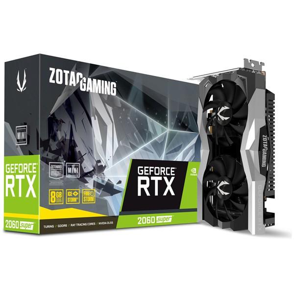 グラフィックボード ZOTAC ゾタック GAMING GeForce RTX 2060 SUPER MINI ZT-T20610E-10M PCIExp GDDR6 8GB NVIDIA