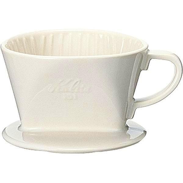 カリタ(Karita) 陶器製コーヒードリッパー 101-ロト ホワイト  502012 -お取り寄せ品- | 