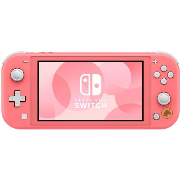 Nintendo Switch Lite あつまれ どうぶつの森セット しずえアロハ柄 HDH-S-PBZGB 任天堂 コーラル 本体 6501-4902370551471｜applied-net｜02