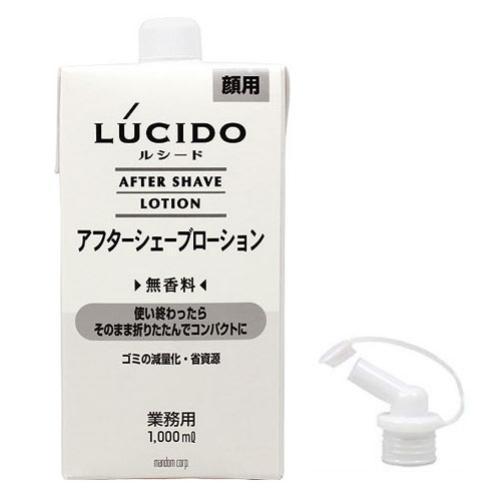 ルシード(LUCIDO) アフターシェーブローション 詰替 1000ml 無香料 1L 業務用 -お取り寄せ品- | Nazareno Gabrielli