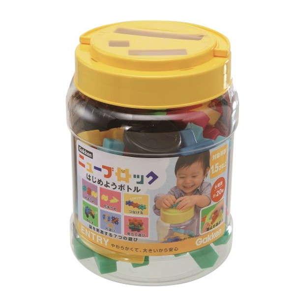 Gakkenニューブロック はじめようボトル おもちゃ -取り寄せ- 0389-4905426039770-ds 4905426039770-ds | 
