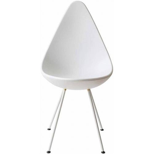 宮武製作所 ドロップチェア デザインチェア ホワイト 丸みを帯びた雫型 ホワイト DCH-H001 WH -お取り寄せ品- | 