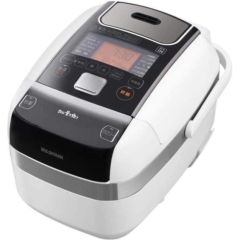 アイリスオーヤマ 米屋の旨み 銘柄量り炊き 圧力IH炊飯器 3合（分離なし） RC-PC30-W ホワイト 0501-4967576309288-ds -お取り寄せ品- | IRIS OHYAMA