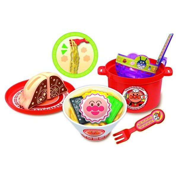 アンパンマン 湯切りでチャッチャッ！ アンパンマンラーメンセット おもちゃ -取り寄せ-  0389-4975201181192-ds 4975201181192-ds | 