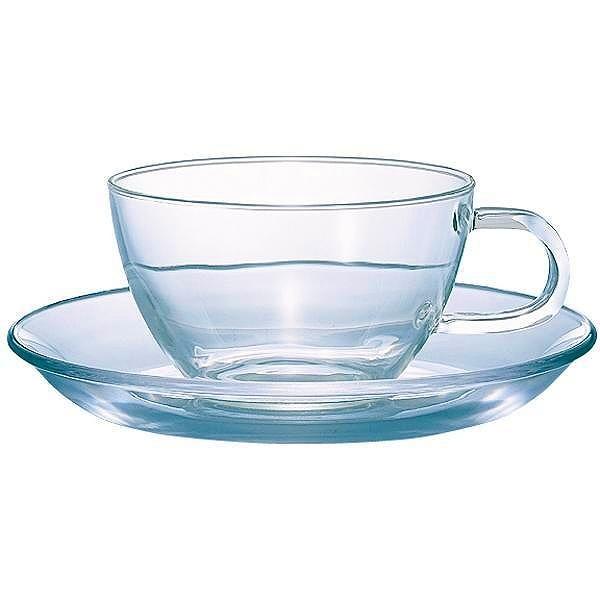 ハリオ(HARIO) 耐熱ティーカップ&ソーサー  TCSN-1T -お取り寄せ品- | 