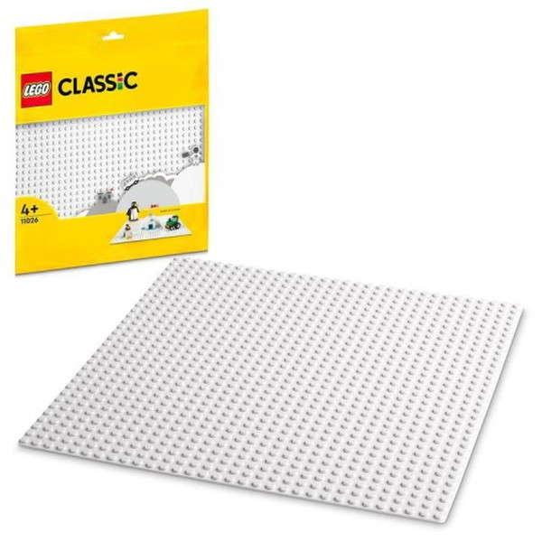 LEGO レゴ クラシック 基礎板(ホワイト) 11026 おもちゃ -取り寄せ- 0389-5702017185217-ds 5702017185217-ds | 