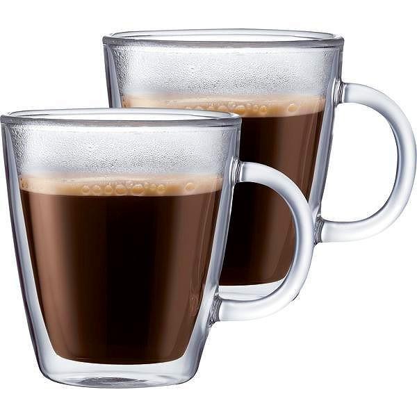 ボダム(bodum) ビストロ ダブルウォールマグ0.3L 2個入り  10604-10 -お取り寄せ品- | 