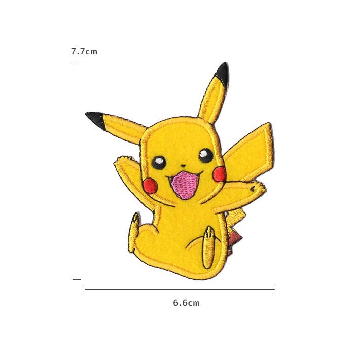 大きめサイズのポケットモンスター ワッペン ピカチュウ 刺繍 ポケモン ゲームキャラクター ピカチュウ アイロン接着タイプ Wp Pkmnlg1 おともだちの広場 ヤフー店 通販 Yahoo ショッピング