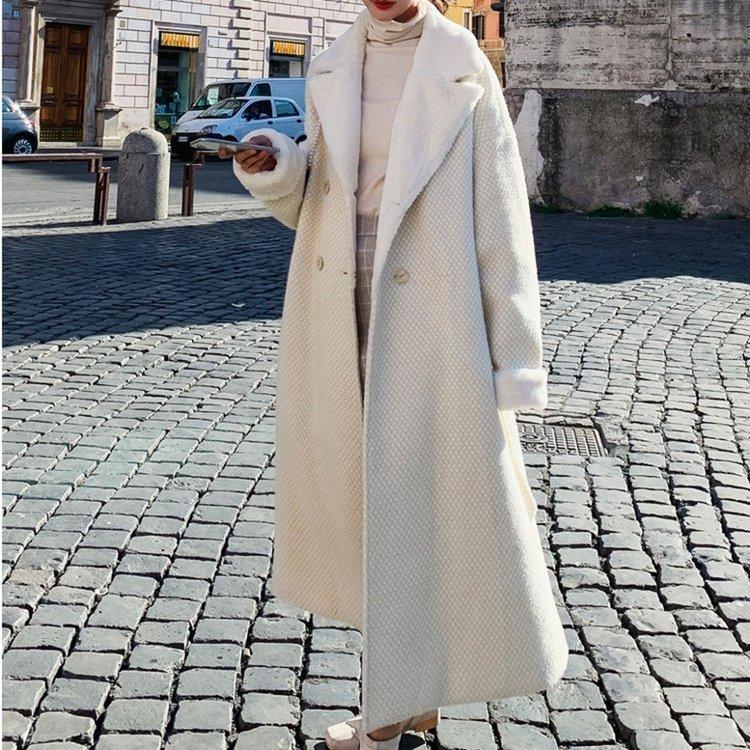 チェスターコート レディース 白 ホワイト ロングコート レディース ロング丈 大きいサイズ 超ロングコート 真冬 マキシ丈 コート お出かけ デート Af5027 Raxia Yahoo 店 通販 Yahoo ショッピング
