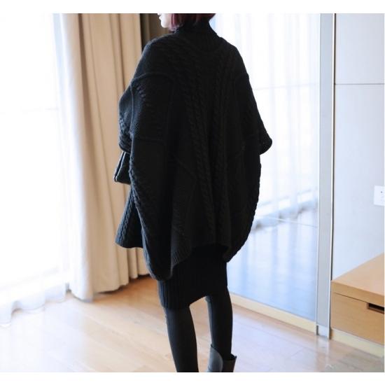 ニットカーディガン ざっくり編み 冬 ニットジャケット 秋 アウター 30代 40代 きれいめ 暖かい ルーズフィット グリーン ざっくりニット カジ 芸能人愛用