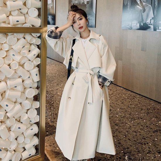 65 Off 送料無料 女子会 御呼ばれ 上品 ワンカラー 無地 プライベート 食事 お出かけ 通勤 御呼ばれ 40代 30代 上品 おしゃれ きれいめ 秋 春 アウター 21春服 韓国 ロング 白 黒 レディース トレンチコート コート アウター Albinofoundation Org