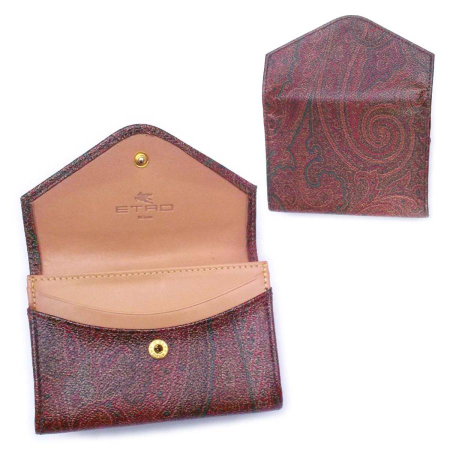 ETRO（エトロ） 【超美品】エトロ カードケース 名刺入れ ペイズリー