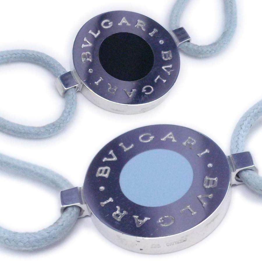 BVLGARI（ブルガリ） 【超美品】ブルガリ ラッキーブレスレット 水色紐