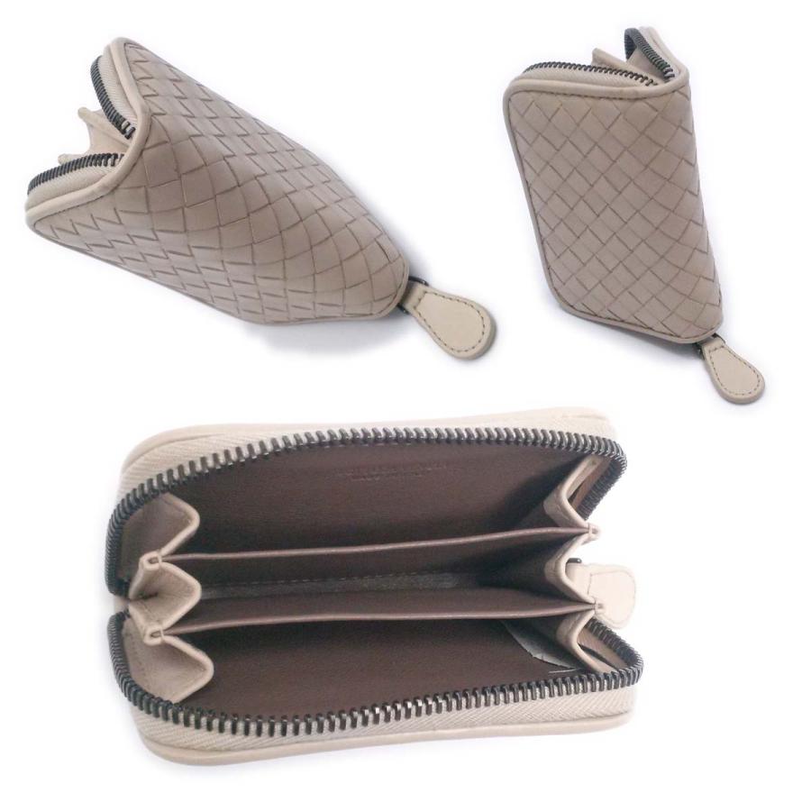 BOTTEGA VENETA（ボッテガ・ヴェネタ） 【超美品】ボッテガヴェネタ コインケース ミニ財布 ラウンドファスナー ベージュグレー系  グレージュ appre7301【一撃即決】 : アプリ ヤフーショッピング店 - 通販 - Yahoo!ショッピング