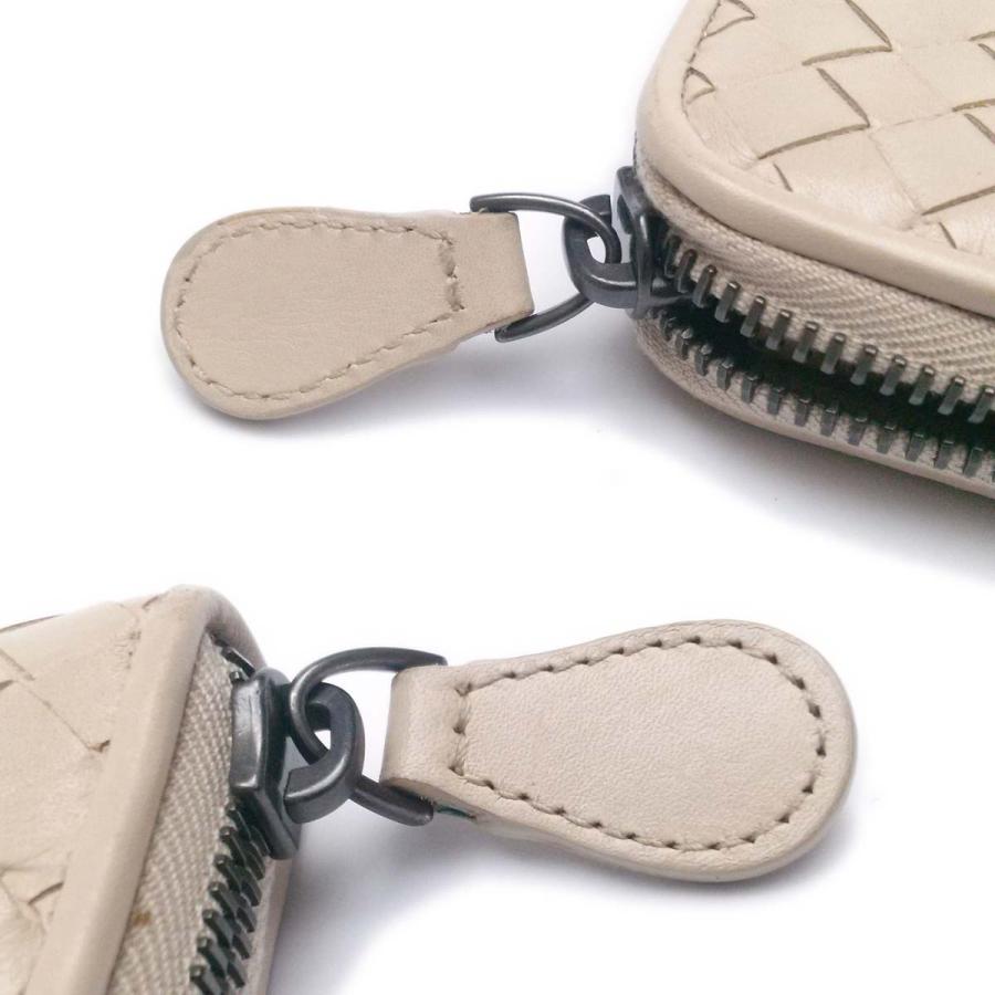 BOTTEGA VENETA（ボッテガ・ヴェネタ） 【超美品】ボッテガヴェネタ コインケース ミニ財布 ラウンドファスナー ベージュグレー系  グレージュ appre7301【一撃即決】 : アプリ ヤフーショッピング店 - 通販 - Yahoo!ショッピング