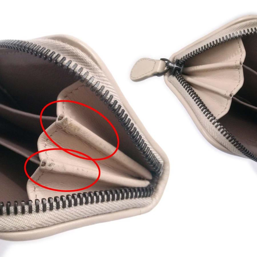 BOTTEGA VENETA（ボッテガ・ヴェネタ） 【超美品】ボッテガヴェネタ コインケース ミニ財布 ラウンドファスナー ベージュグレー系  グレージュ appre7301【一撃即決】 : アプリ ヤフーショッピング店 - 通販 - Yahoo!ショッピング